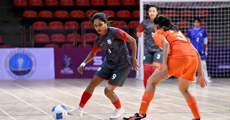 ম্যাচের একটি মুহূর্ত